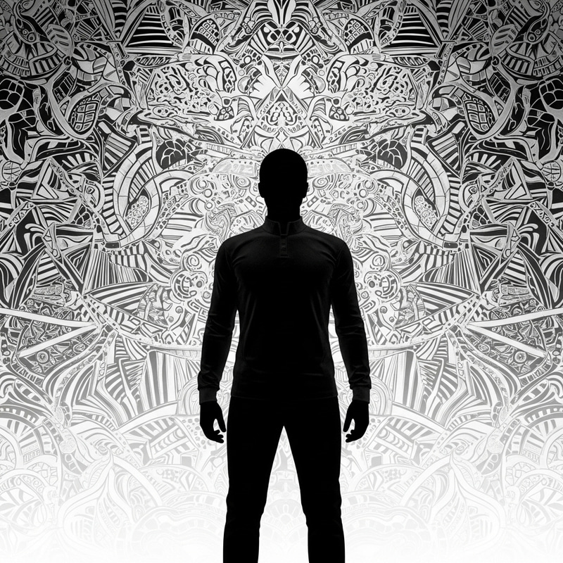 Abstract Human Silhouette Artwork - My Picture