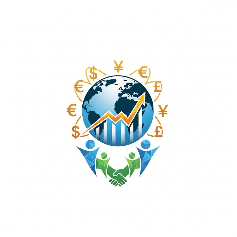 Dynamic Logo for Economy, Money, and Society Dynamic Logo for Economy, Money, and Society