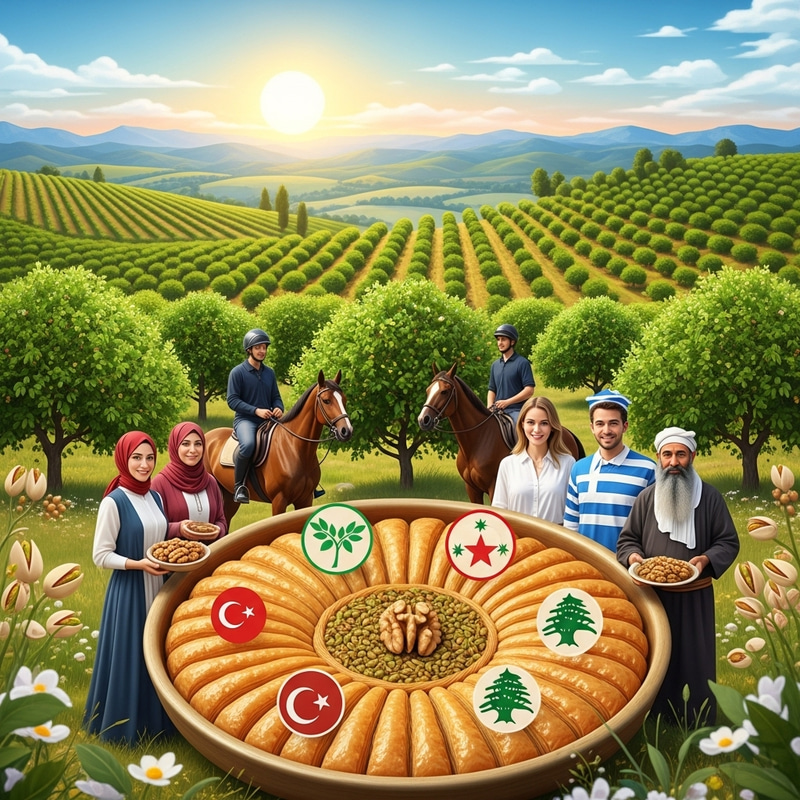 Magical Land Harmony: Pistachio, Walnut, Almond Symphony