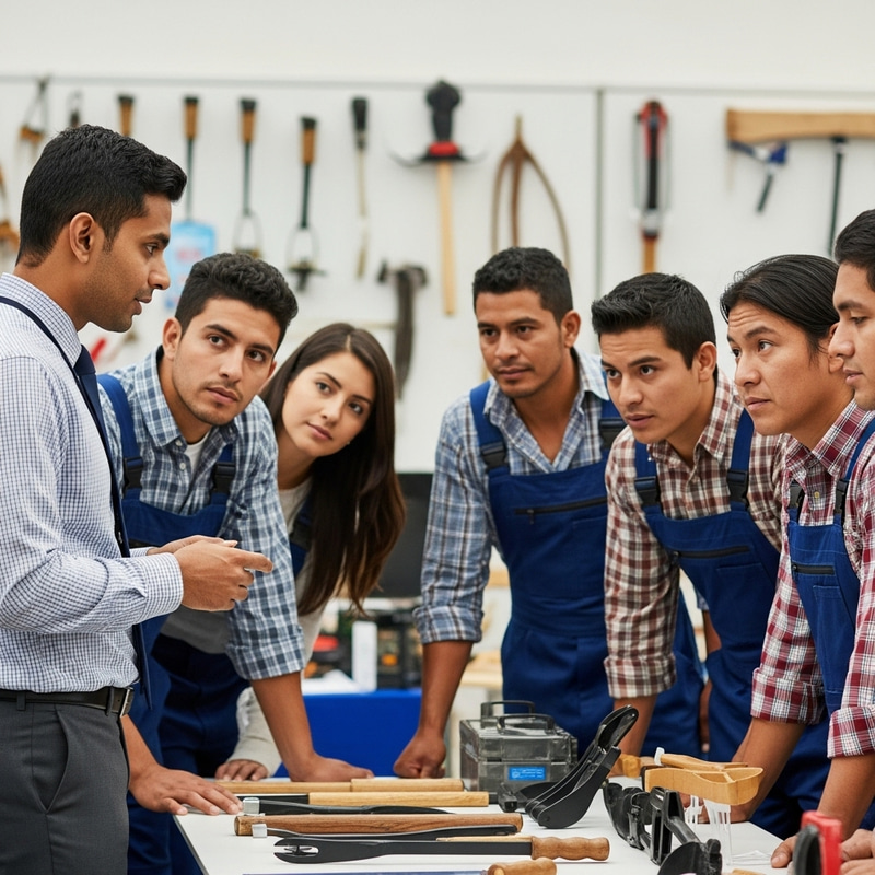Educational Interaction: Professor Engaging with Farmers Educational Interaction: Professor Engaging with Farmers