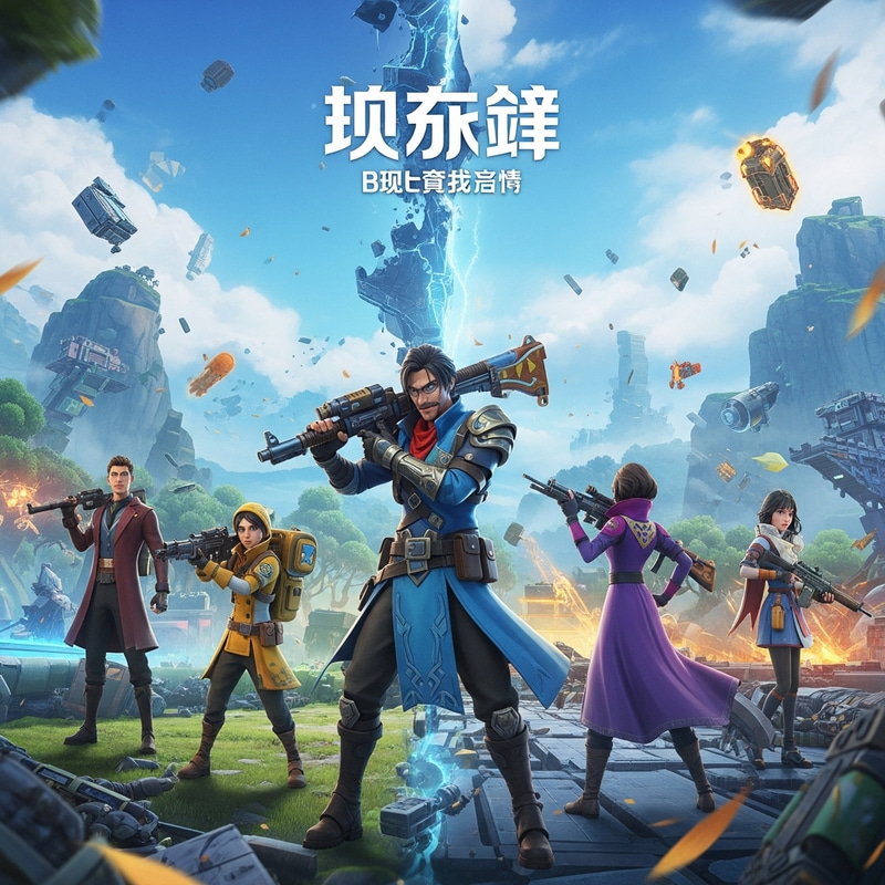 Disney Fantasy Adventure Poster | Fortnite-themed Design Disney Fantasy Adventure Poster | Fortnite-themed Design