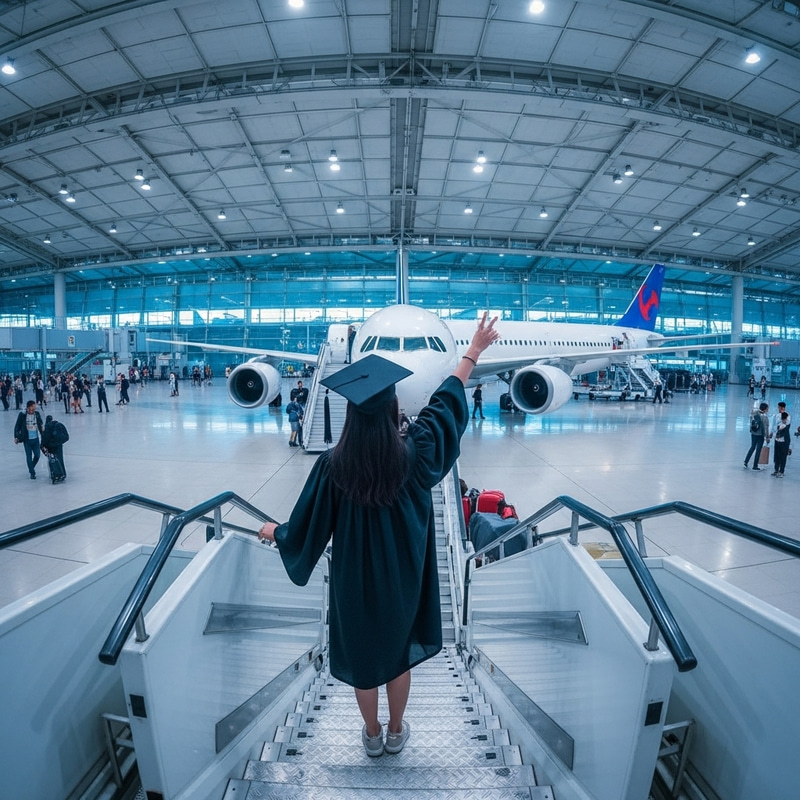 Thrilled Girl Graduating to K-pop Concert in South Korea Thrilled Girl Graduating to K-pop Concert in South Korea