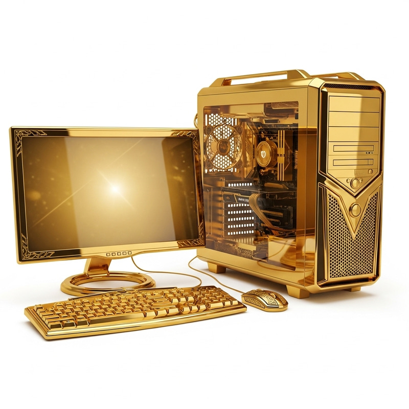 Gold PC - Innovation at Its Best | High-End Technology