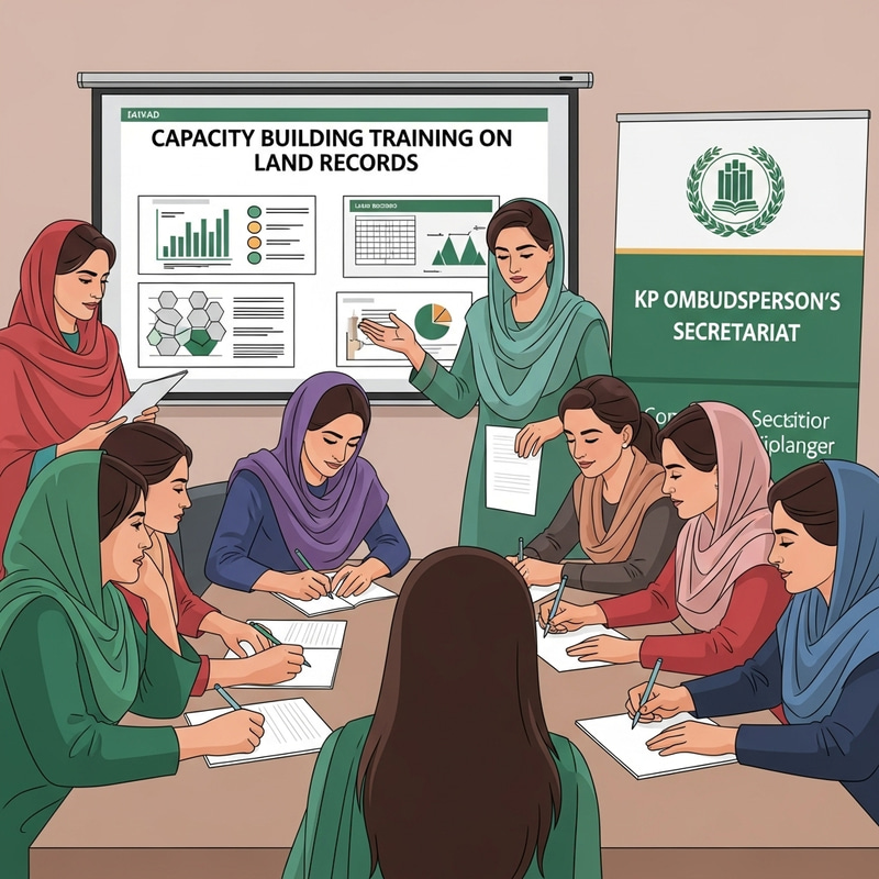 Empowering Pakistani Women: Land Records Training, KP Ombudsperson Empowering Pakistani Women: Land Records Training, KP Ombudsperson