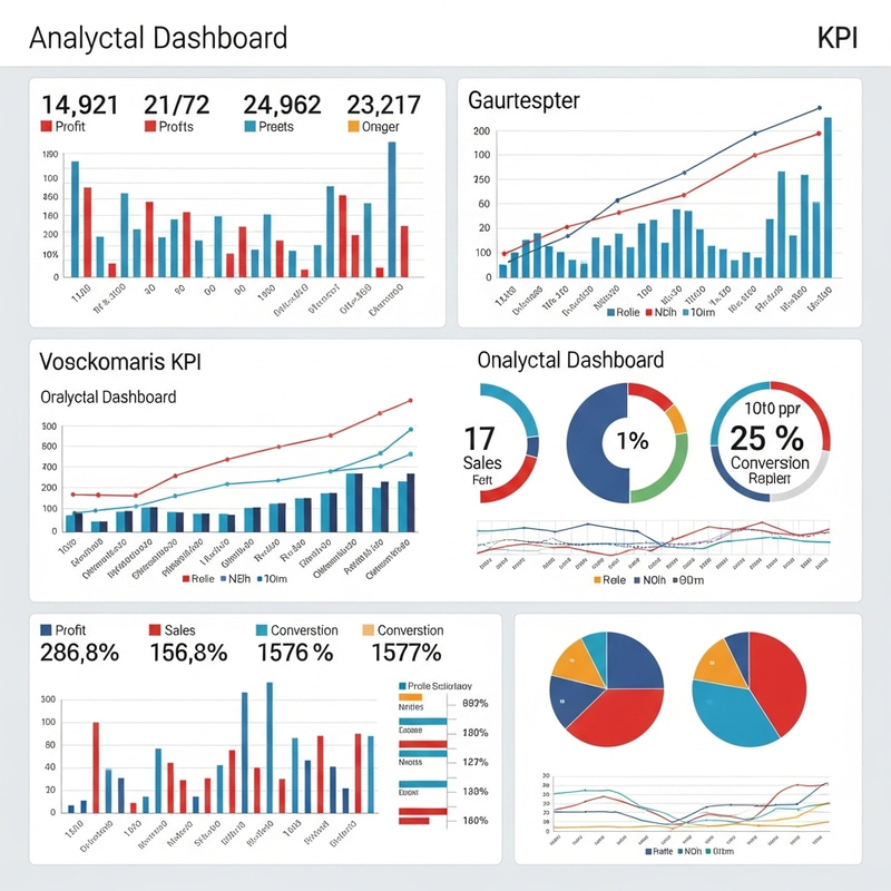 Advanced KPI Data Visualization Dashboard Advanced KPI Data Visualization Dashboard
