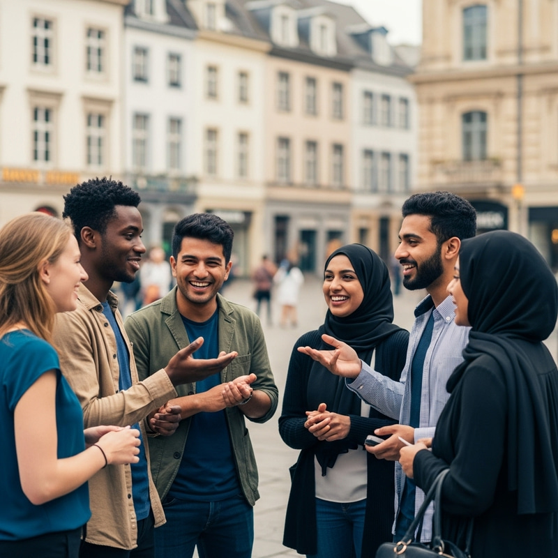 Global Diversity Gathering in the City Center Global Diversity Gathering in the City Center