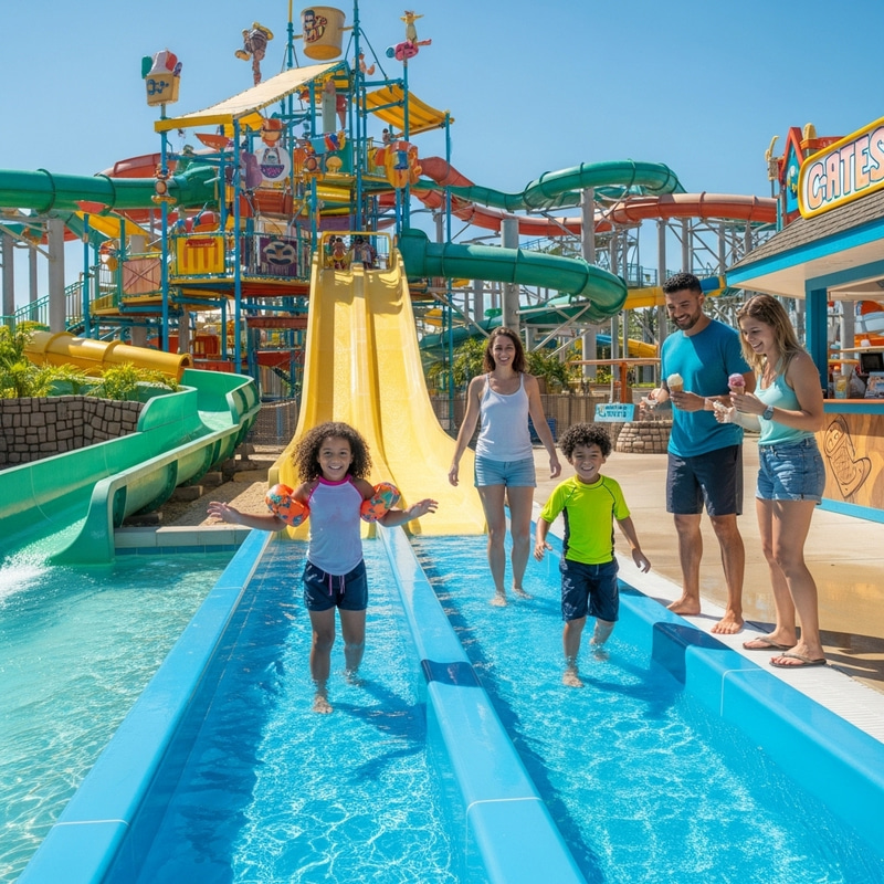 Multicultural Family Fun at Disney Water Park