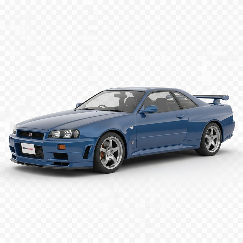 Nissan Skyline with Transparent Background