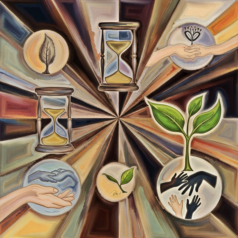 Colorful Abstract Early Intervention: Vibrant Progress Colorful Abstract Early Intervention: Vibrant Progress