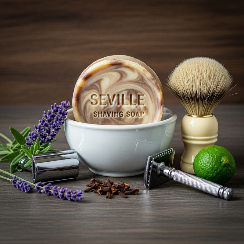 Elegant Seville Shaving Soap Background Images Elegant Seville Shaving Soap Background Images