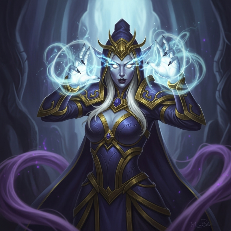 Eredar Race Character in Warcraft Universe | Transcendental Magic