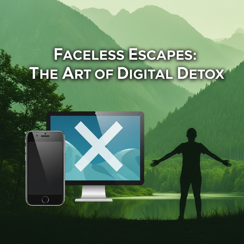 Embrace Digital Detox with Faceless Escapes | Reconnect with Nature Embrace Digital Detox with Faceless Escapes | Reconnect with Nature