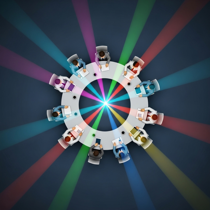 Abstract Representation of Business Meetings Abstract Representation of Business Meetings