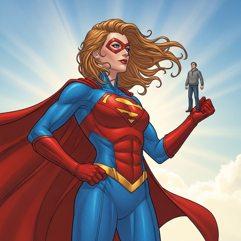 Inspiring Super Girl: Power and Strength for the Weak Inspiring Super Girl: Power and Strength for the Weak