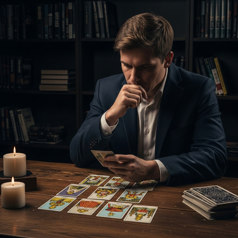 Detective Uses Tarot Cards in Mystery Setting Detective Uses Tarot Cards in Mystery Setting