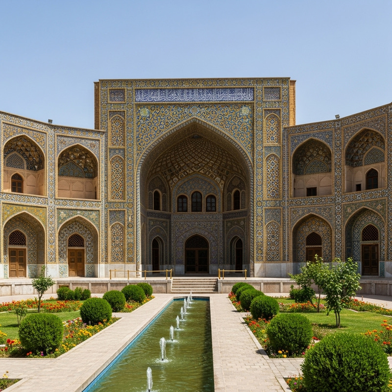Grand Safavid Palace - A Magnificent Architectural Wonder Grand Safavid Palace - A Magnificent Architectural Wonder