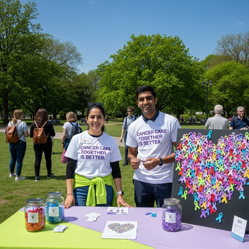 Leukemia Fundraiser in Peaceful Park Setting
