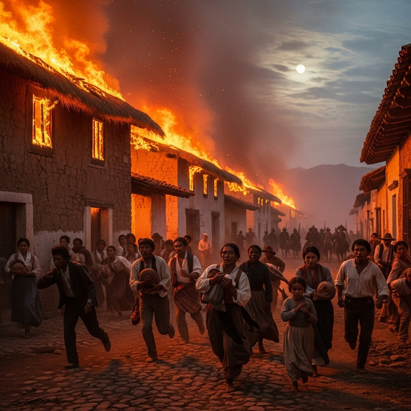 1833 Zacatlán Siege: Chaos and Courage Amidst Flames and Fear 1833 Zacatlán Siege: Chaos and Courage Amidst Flames and Fear