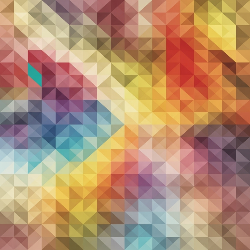 Vibrant Triangle Tessellation | Colorful Polygon Mosaic Vibrant Triangle Tessellation | Colorful Polygon Mosaic