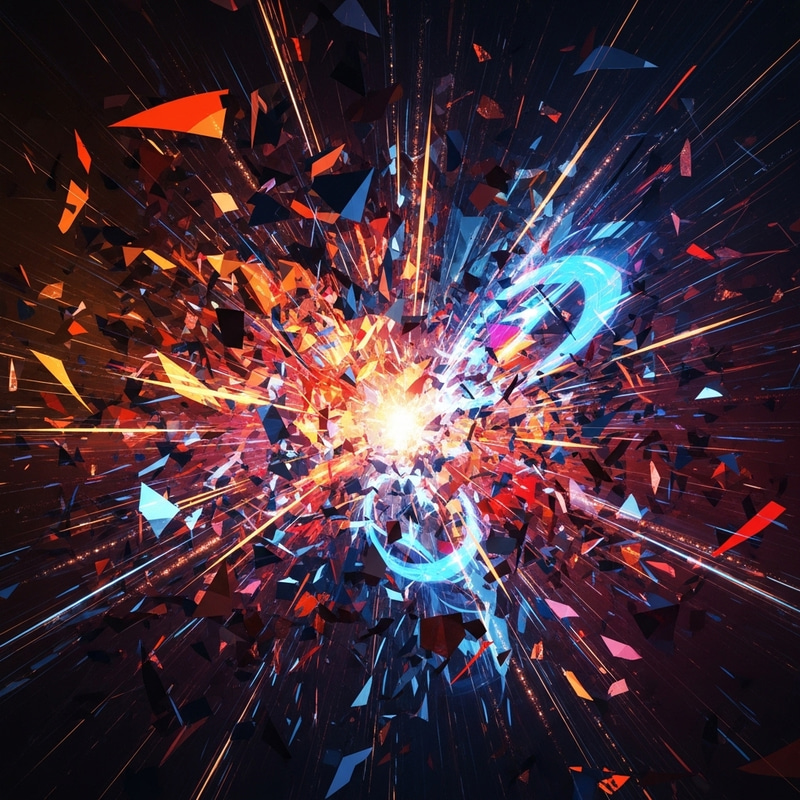 Intense Energy and Vibrant Colors Visualization Intense Energy and Vibrant Colors Visualization