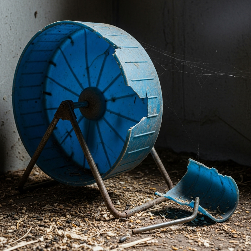Ruined Hamster Wheel: Tips for Replacement Ruined Hamster Wheel: Tips for Replacement