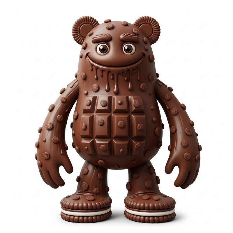 Chocolate Monster: A Sweet Fantasy Giant Chocolate Monster: A Sweet Fantasy Giant