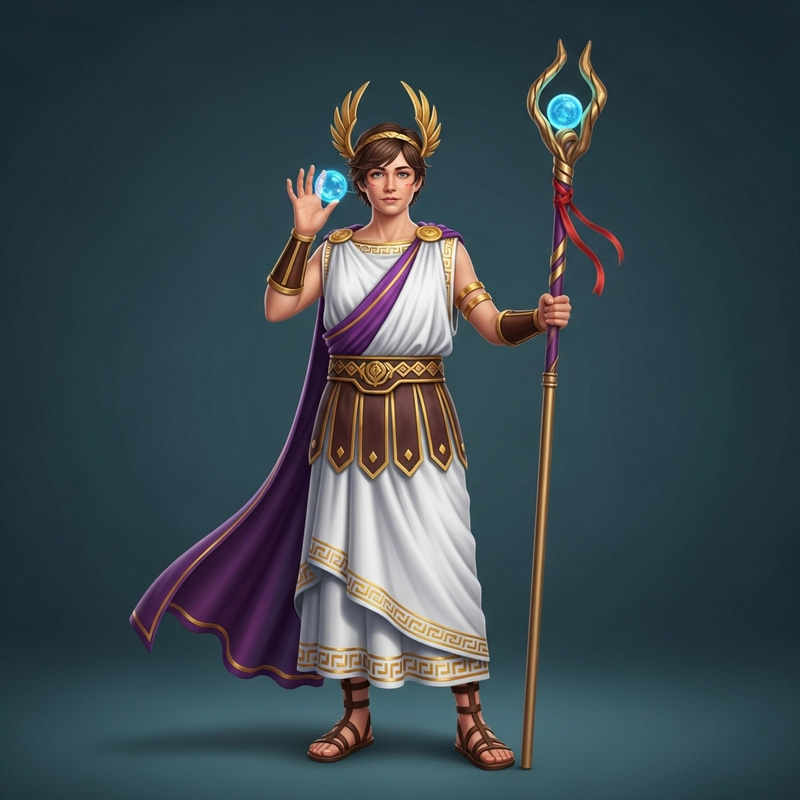 Elon Musk in Greek Toga Attire Elon Musk in Greek Toga Attire