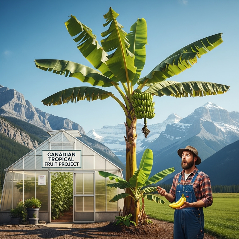 Growing Bananas in Canada: A Surprising Journey