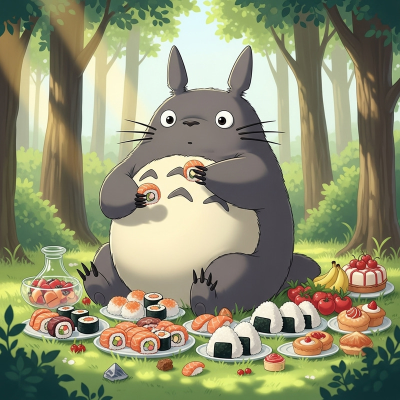 Totoro's All-You-Can-Eat Delight Totoro's All-You-Can-Eat Delight