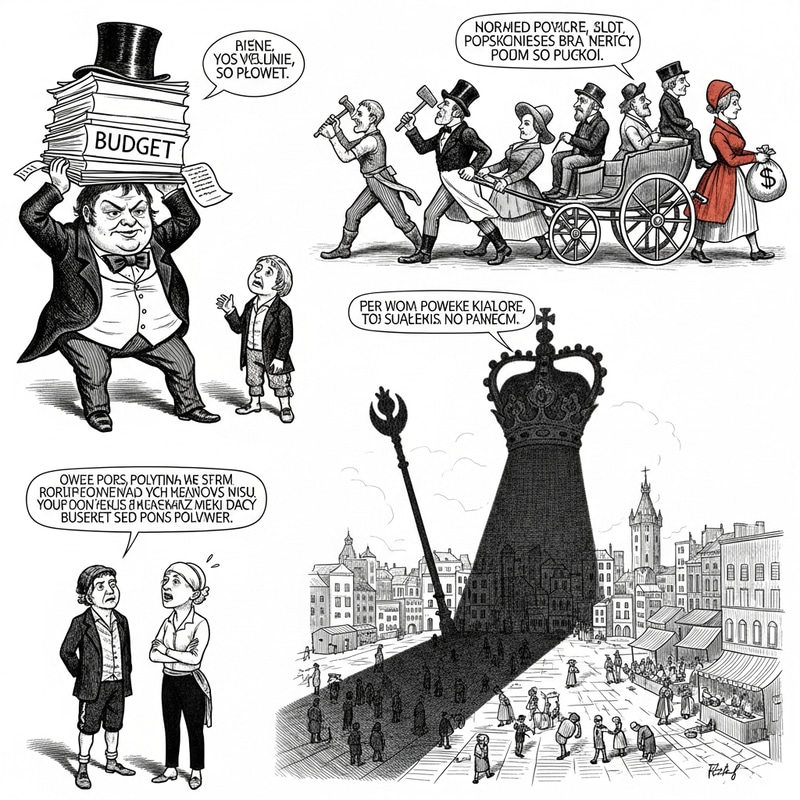 Polish Political Caricatures | Satirical Sketches