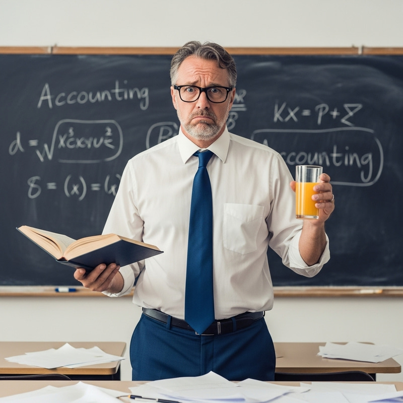 Drunk Accounting Professor: A Funny Classroom Moment
