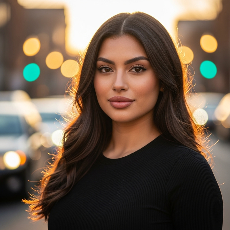 Hyper-Realistic 8K Portrait of Latina Woman Hyper-Realistic 8K Portrait of Latina Woman