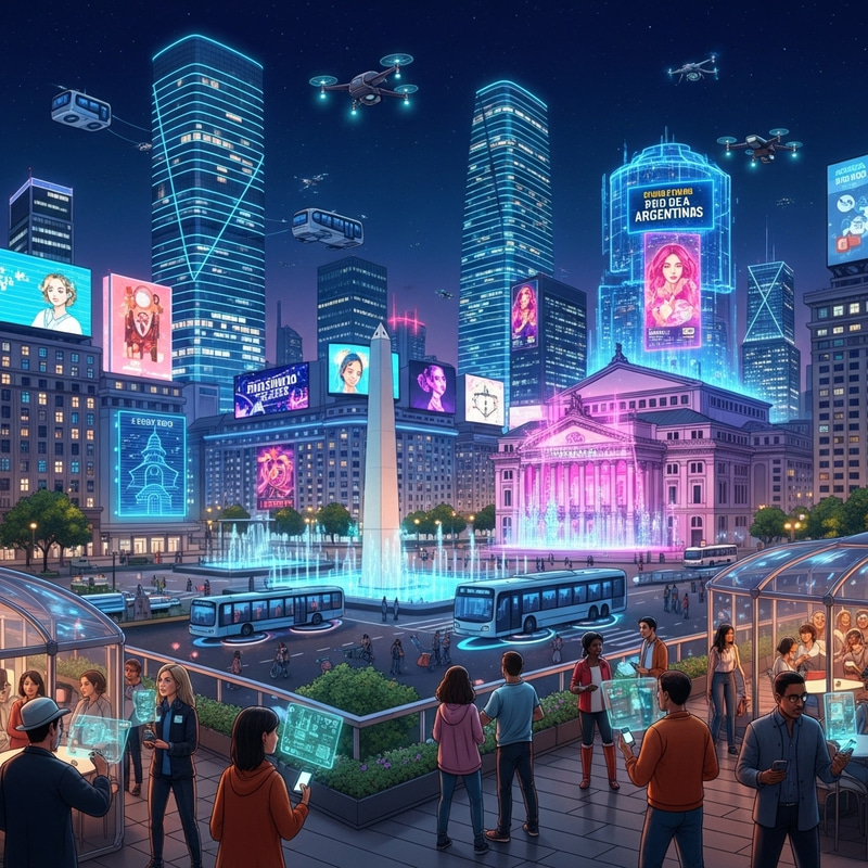 Futuristic Argentina: Advanced Technologies & Cultural Harmony Futuristic Argentina: Advanced Technologies & Cultural Harmony