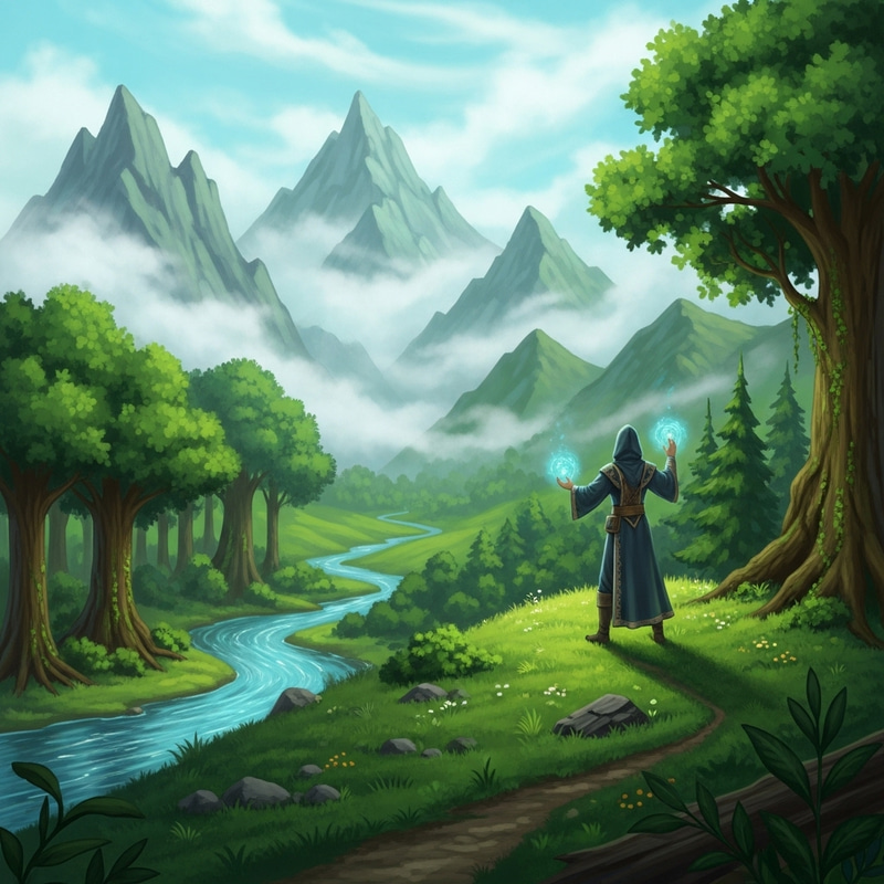 Enchanting Mystical Fantasy World | Genshin Magic Enchanting Mystical Fantasy World | Genshin Magic