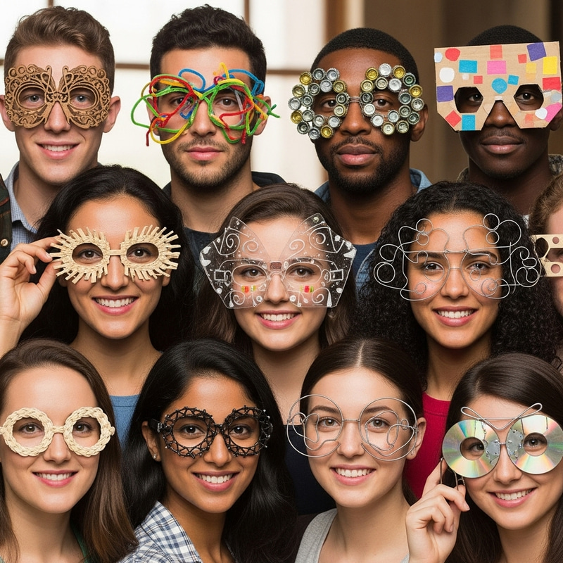 Handmade Glasses Showcase: 10 Unique Styles Handmade Glasses Showcase: 10 Unique Styles