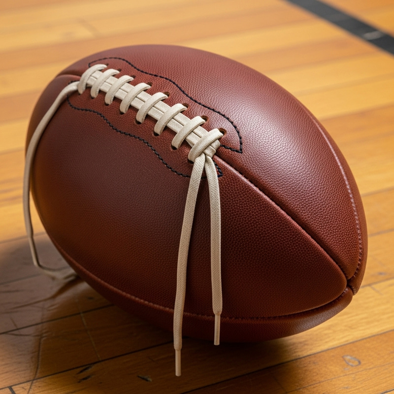 1950s Style Football - Vintage Political Brown Leather Soccer Ball 1950s Style Football - Vintage Political Brown Leather Soccer Ball