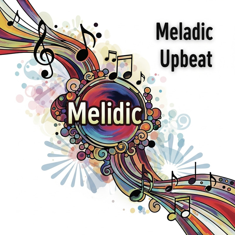 Melodic Music: Upbeat Harmony Art