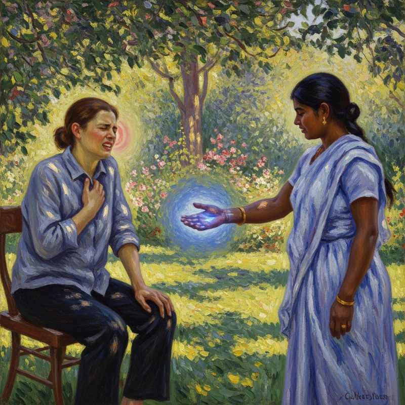 Pain Alleviation in Artistic Impressionist Style Pain Alleviation in Artistic Impressionist Style
