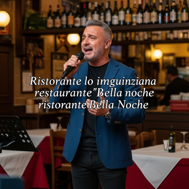 Mr Paolo Conte's Touching Serenade at Ristorante Bella Noche Mr Paolo Conte's Touching Serenade at Ristorante Bella Noche