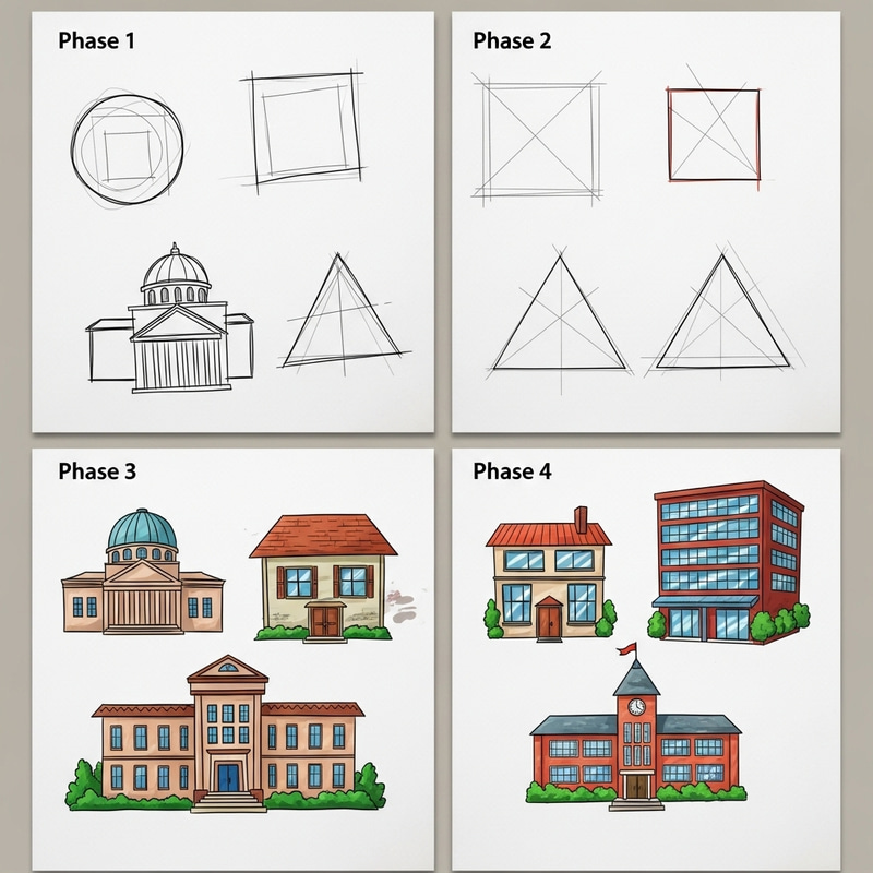 Architectural Design Process: Building Character Evolution