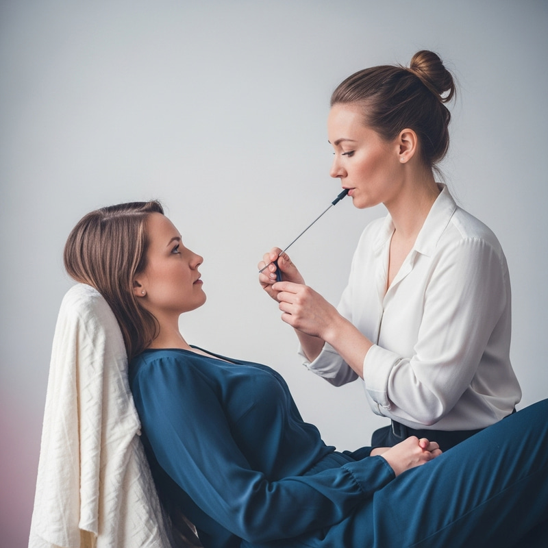 Hypnotherapy Portrait in Vintage Pastel Surrealism Hypnotherapy Portrait in Vintage Pastel Surrealism