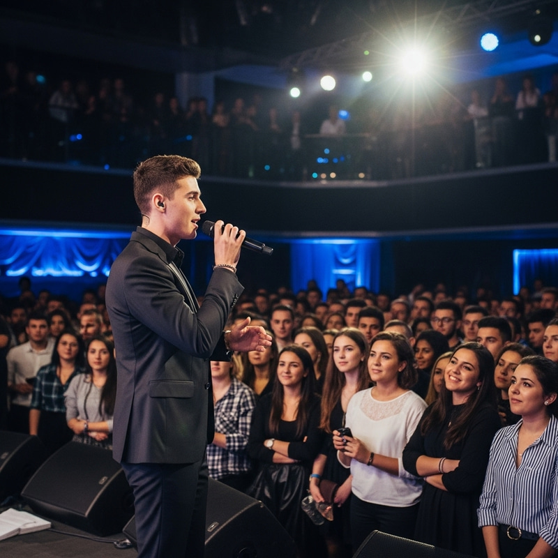 Young Bulgarian Singer Captivates Diverse Audience Young Bulgarian Singer Captivates Diverse Audience