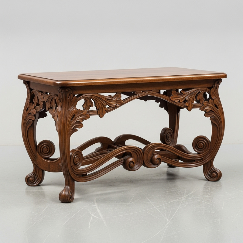 Art Nouveau Coffee Table - Elegant Designs