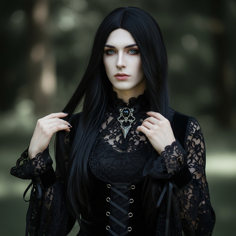 Gothic Elegance: Captivating Beauty in Nature Gothic Elegance: Captivating Beauty in Nature