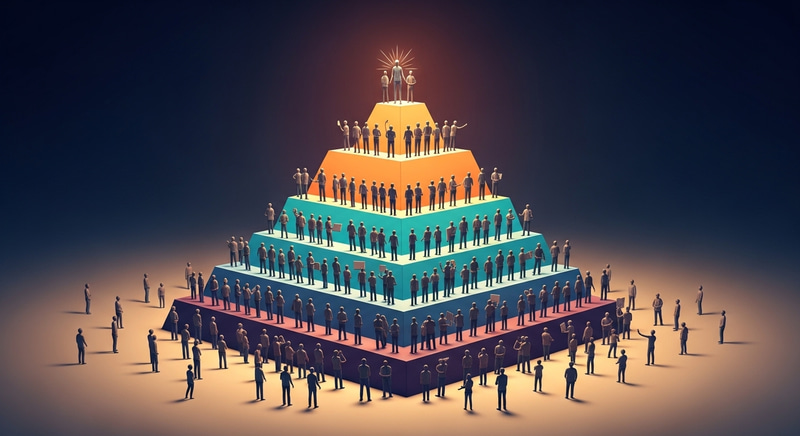 Commitment Pyramid: Navigating Group Engagement Levels