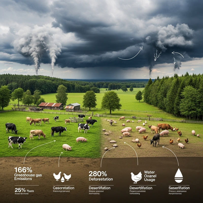 Livestock Farming Climate Impact: Illustrating Environmental Realities Livestock Farming Climate Impact: Illustrating Environmental Realities