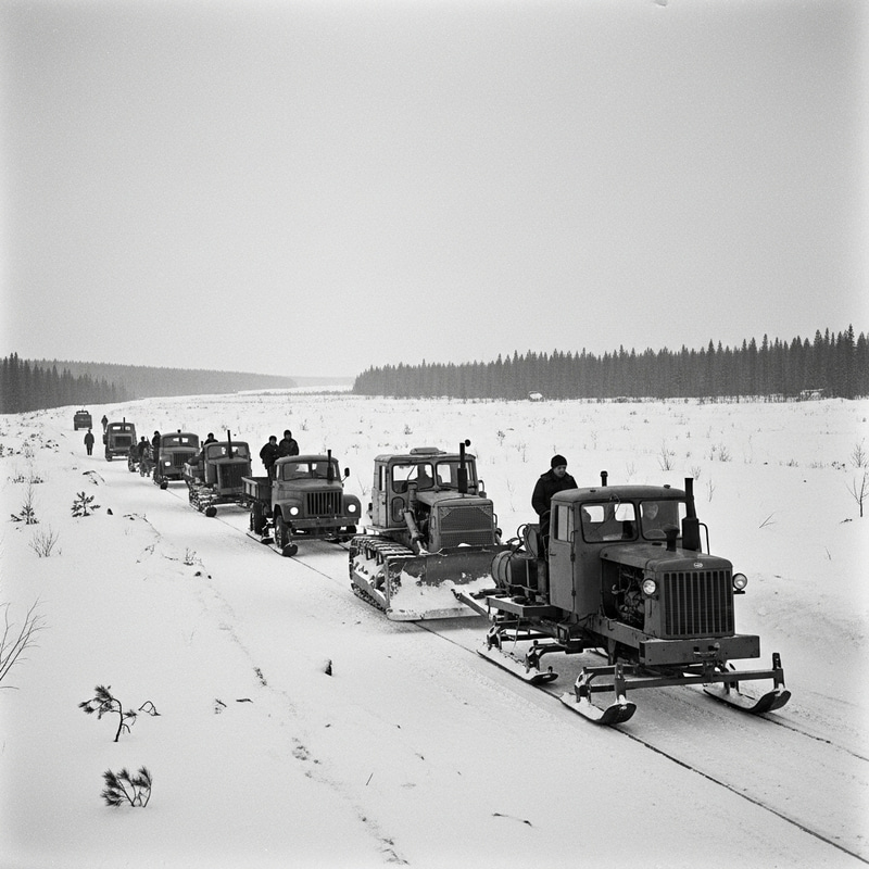Pioneering Journey to Novy Urengoy in December 1973 Pioneering Journey to Novy Urengoy in December 1973