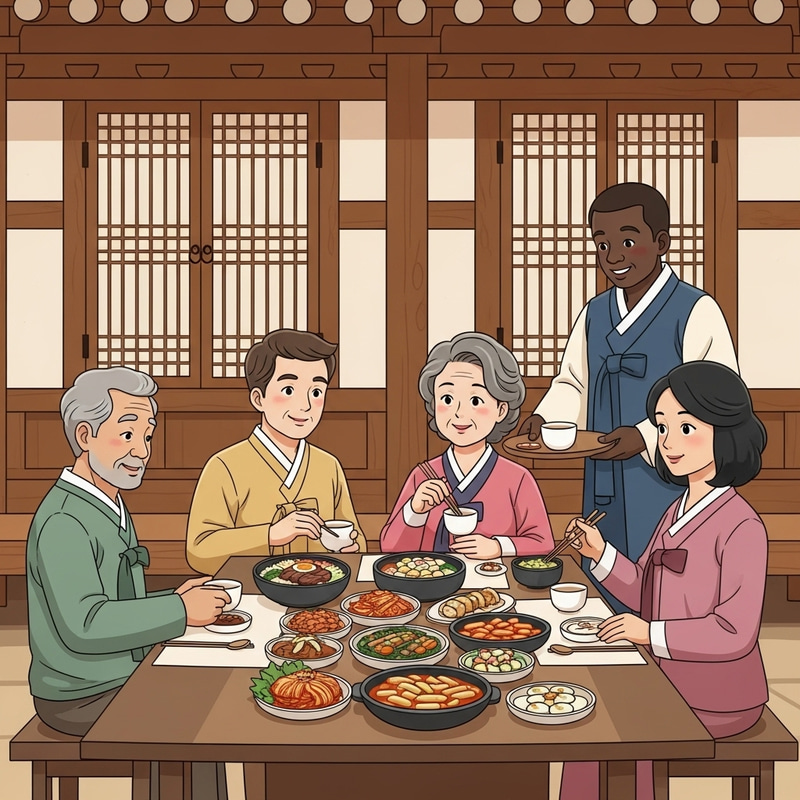 Experience Traditional Korean Hospitality with a Family Meal