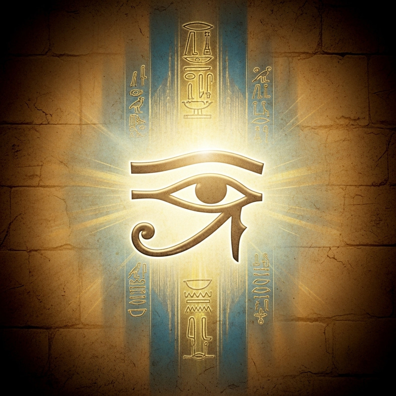 Eye of Horus Ancient Egyptian Background Image