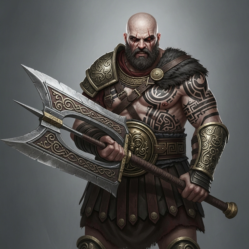 Kratos: Legendary Greek Warrior | Ancient Myths & Legends